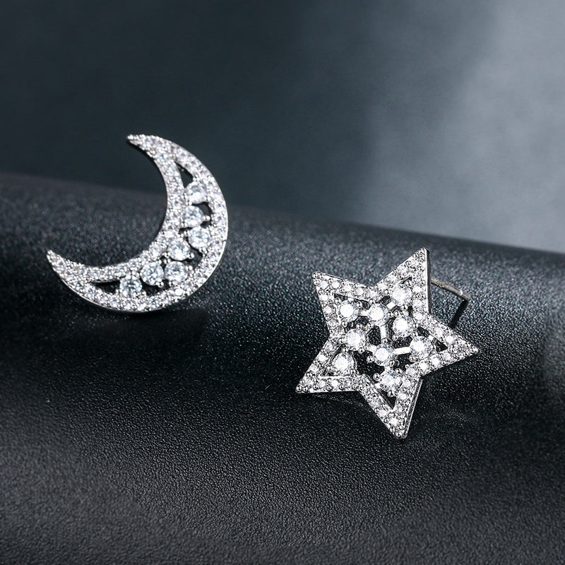 Moon + Star Mismatched Studs product candidate; physical facts and image rights under verification