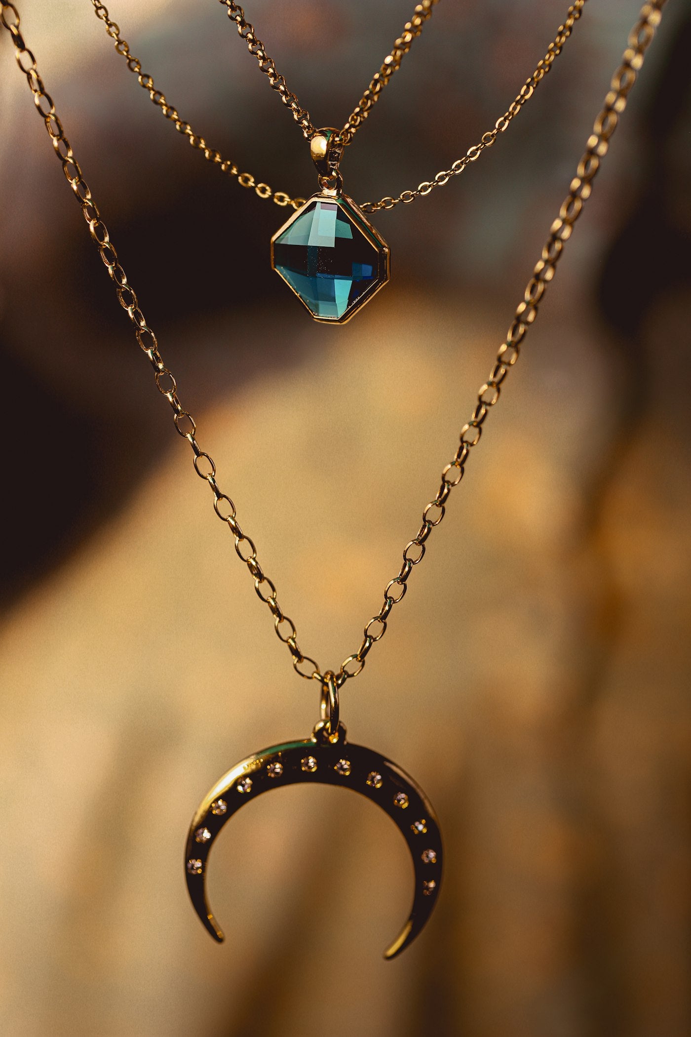 Ciel opal pendant